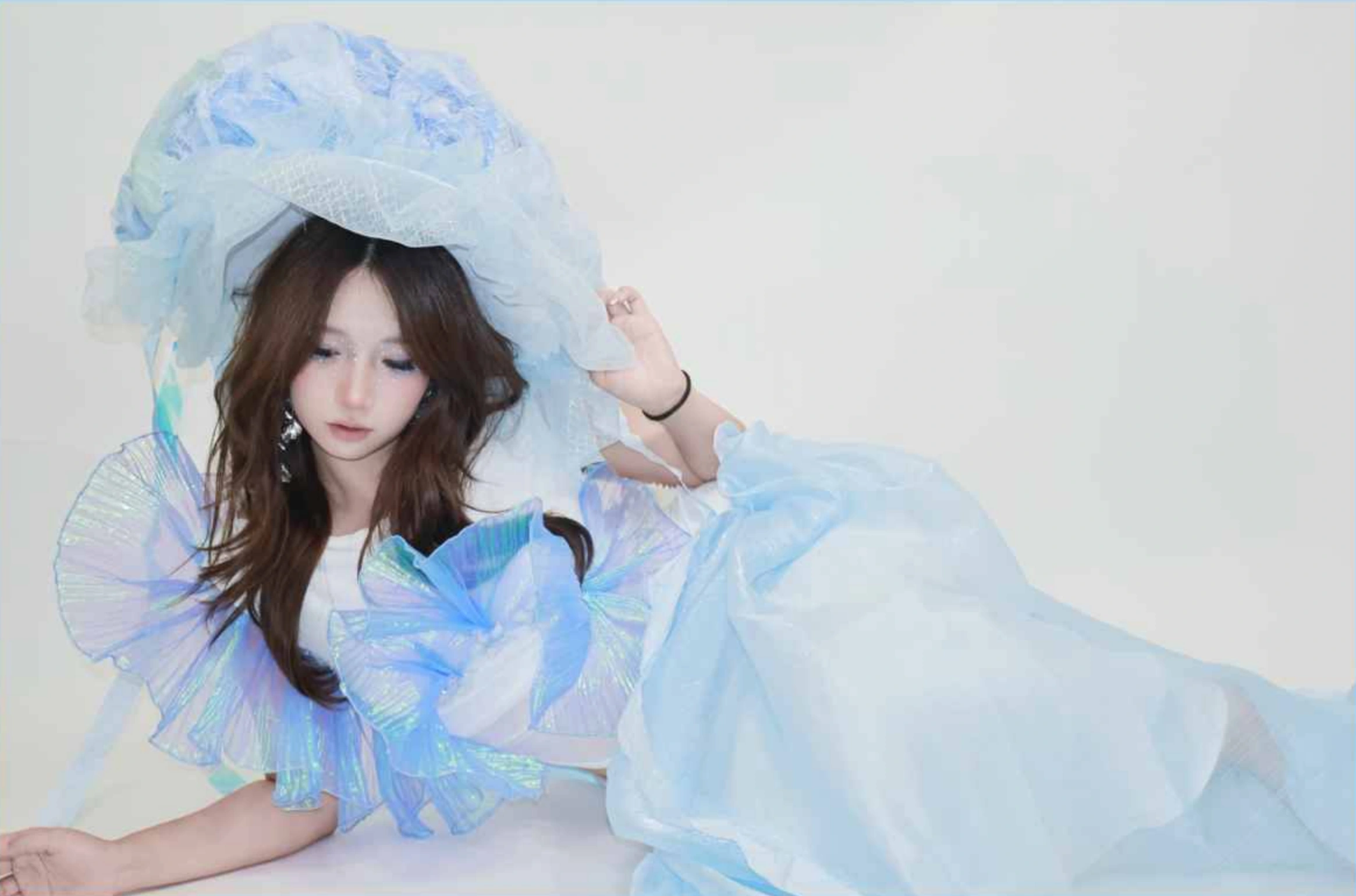 Completed outfit photography from the original project.