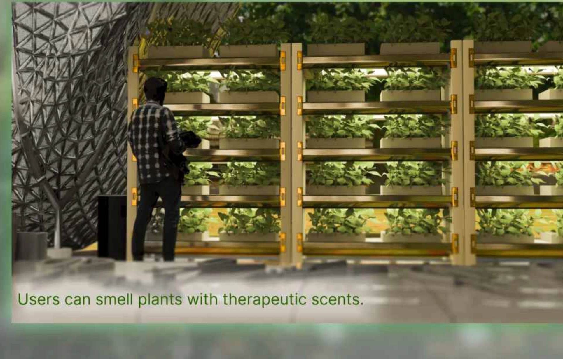 Proposed scent interaction: a low-threshold encounter with plants.